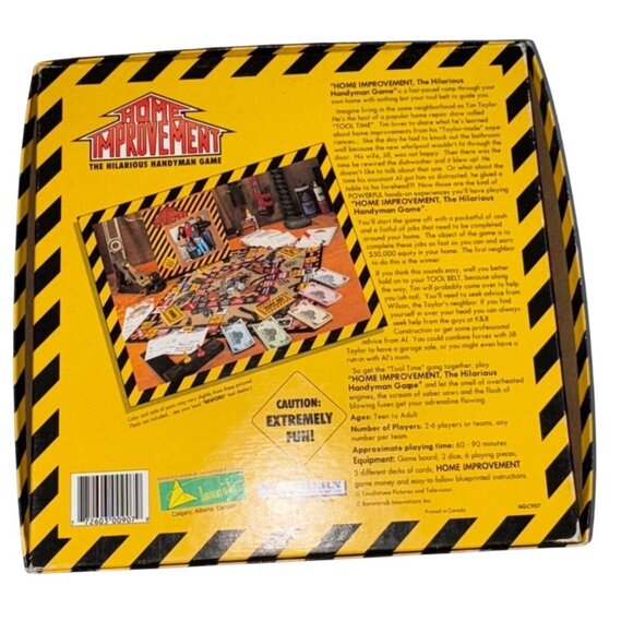 Home Improvement Handyman Board Game-Vintage 1993-All Pieces-GUC - Picture 2 of 8